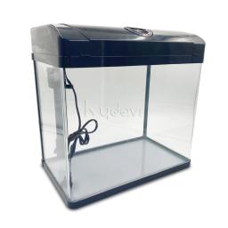 30l único pequeno tanque de peixes aquário aquário aquário aquário grande vidro com luz led - Image 2