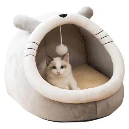 Casa para gatos para todas as estações, canil gatinho, suprimentos quentes para inverno, verão - Image 5