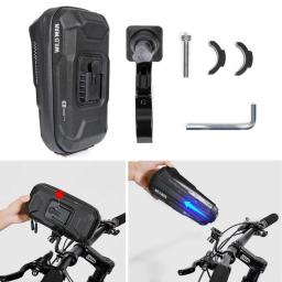 SELVAGEM MAN-Rainproof Hard Shell Bike Bag, Caso Titular do telefone da bicicleta, Touch Screen, Ciclismo Bag, MTB Acessórios, 6.7 Polegada - Image 6