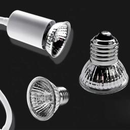 Lâmpada de réptil com luz UV, Aquecimento basking, Tartaruga, Anfíbios, Lagarto, Tartaruga, Pet, Casa, Cuidar, Ornamentos, 25 W, 50W - Image 4