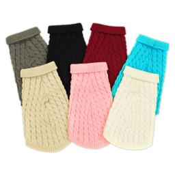 Suéter de estimação macio e quente sem mangas, suéteres de cachorro, casaco Yorkie, jaqueta de pelúcia para cães pequenos e médios, roupas de gato, 7 cores, inverno - Image 3