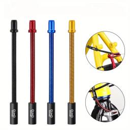 1pc bicicleta v freio curvatura tubo dobrável primavera freio curvatura tubo universal ciclismo v frenagem fio flexível - Image 1
