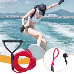 Corda Wake Surf com alça, Corda de reboque flutuante para surf, Corda Wakeboard Multifuncional para Esqui Wakeboard e Prancha de Surf - Image 4