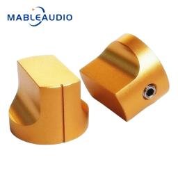 Liga de alumínio Duckbill Shaped botão, amplificador de áudio, botão do potenciômetro, botão Volume sólido, Brand New, 20x15mm, 1pc - Image 6