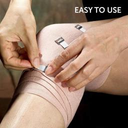 Apenas clipes de bandagem elástica, Fechos de metal Wrap Stretch, Prendedor substituível do envoltório, Vários tipos de ataduras, 20pcs - Image 6