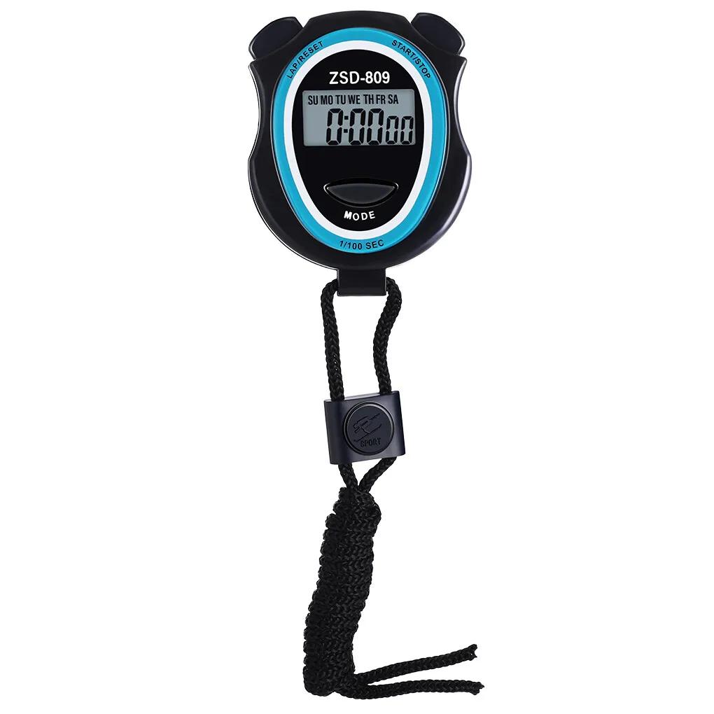 Portátil impermeável Digital Display Timer, cronógrafo portátil, parar de nadar relógio, 12 24 horas - Image 1