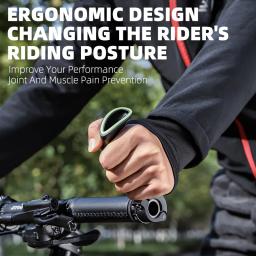 West bikng extremidades de barra de bicicleta, ergonômicas, mtb, montanha, estrada, cascalho, barra interna, plugue de liga, guiador auxiliar, peças de ciclismo - Image 3