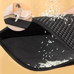 Impermeável dupla camada Pet Litter Mat, antiderrapante areia Pad, lavável cama, produtos limpos - Image 2