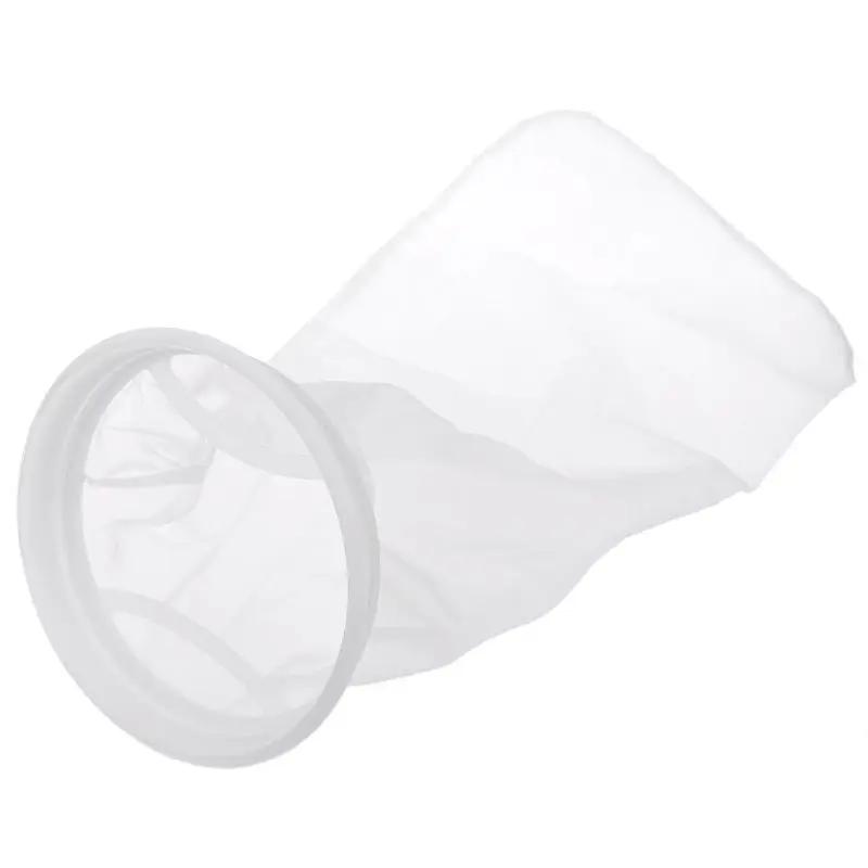 Saco filtro náilon meia filtro aquário para peixes para tanque 17 Polegada comprimento 7 Polegada diâmetro anel - Image 1