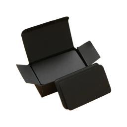 Cartões preto e branco, 100 peças, caixa de papel faça você mesmo para o dia dos namorados e natal - Image 1