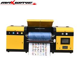 A3 Impressora UV DTF, Máquina de impressão plana para impressão de adesivos, Metal, acrílico, madeira, filme em rolo, transferência de calor - Image 1