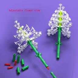 Único bloco flor bouquet com vários ramos, dar férias presentes - Image 5