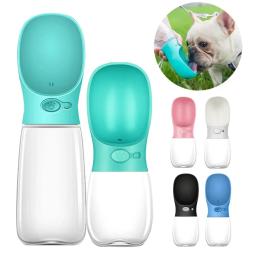 Garrafa de água cão portátil, caminhada ao ar livre, cachorro, pet, viagem, tigela, suprimentos para gatos, 350ml, 550ml - Image 1