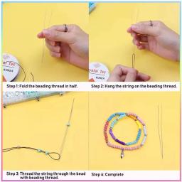 24 grade alfabeto contas e cor de vidro arroz contas kits jóias diy arte artesanato fazendo pulseira colar brincos corda contas conjunto - Image 4