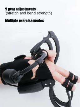 Luva de treinamento de dedo de reabilitação inteligente acidente vascular cerebral hemiplegia massagem função de mão luvas robô luva de reabilitação robô - Image 5