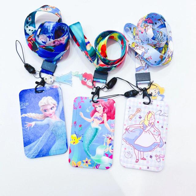 Carteira Anime Alice no País das Maravilhas Sereia C5521 - Bolsa de Armazenamento para Moedas, Presente Ideal para Meninas e Meninos no Aniversário