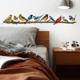 Adesivos de parede para sala de estar, Decoração de fundo sofá, Decoração para quarto, Home Decor, Papel de parede removível - Image 6