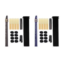 Mini bolso saxofone com bocal palhetas, carregando saco, dedilhado gráfico, Sax instrumento de sopro para jogadores, amantes da música - Image 6