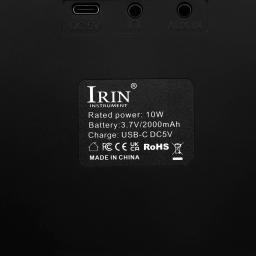 IRIN-Amplificador de Guitarra Elétrica Portátil, 10W, Bluetooth, Alto-falante Acústico, Mini Instrumento, Amplificador Acessórios - Image 6