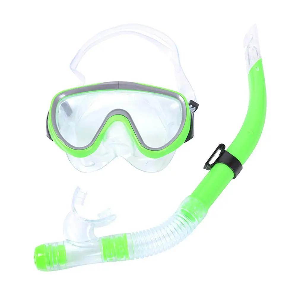 À prova dwaterproof água profissional mergulho máscara snorkels conjunto óculos de proteção fácil tubo respiração conjunto equipamento mergulho - Image 1