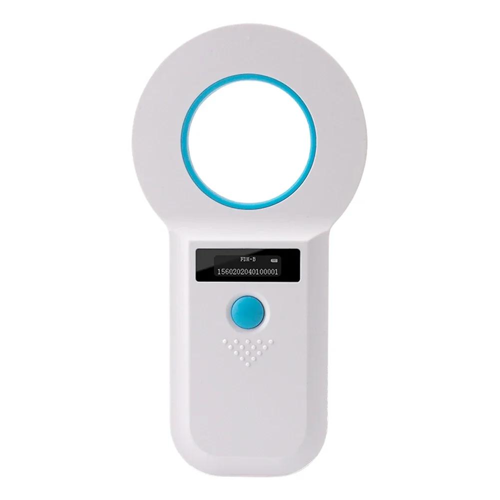 Leitor EMID RFID animal portátil com display OLED, Pet Chip Scanner, gato e cão animal Tag Scanner, FDX-B ISO11784, 85 - Image 1