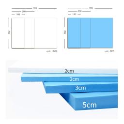2x placa de artesanato espuma diy paisagem paisagem edifício escultura folhas poliestireno retangular blocos para jardim em miniatura cênica - Image 6