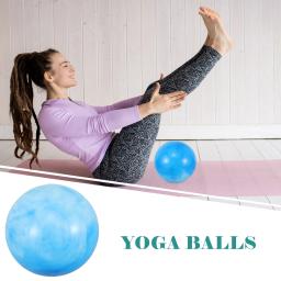 Bola de pilates 25cm estilo aquarela antiderrapante treinamento doméstico estabilidade exercício bola núcleo tonificação treino - Image 2