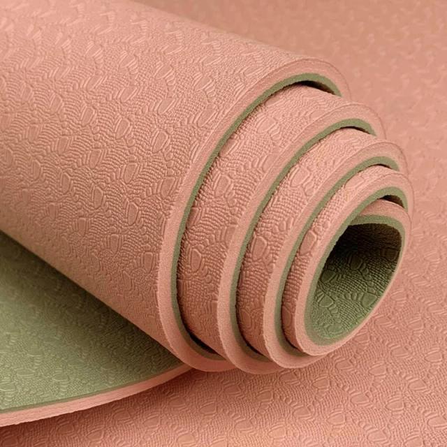 Tapete de Yoga TPE Extra Longo Antiderrapante 183x61cm