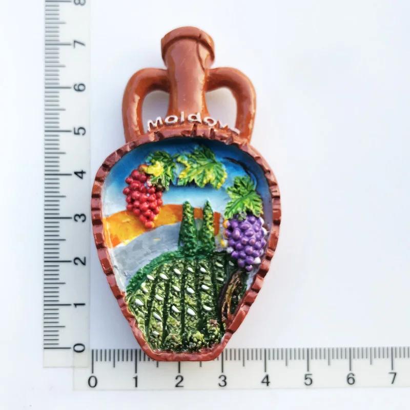Ímãs geladeira 3D para decoração, lembrança europeia, lembrança turística, coleção de adesivos, artesanato, oferta especial, Rússia - Image 1