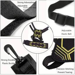 Cinto de treino de futebol ajustável, Cone de Disco, Agilidade, 1 conjunto, Pack 10 - Image 4