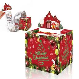 Caixa surpresa para festa de aniversário, decoração criativa, adereços de presente, festa de ano novo, caixa mony - Image 2