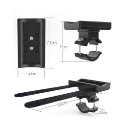 Bicicleta LED Light Bracket, bicicleta tocha, lanterna, farol, alto-falante, suporte de montagem, elástico, cinta à prova de choque, acessórios de bicicleta - Image 5