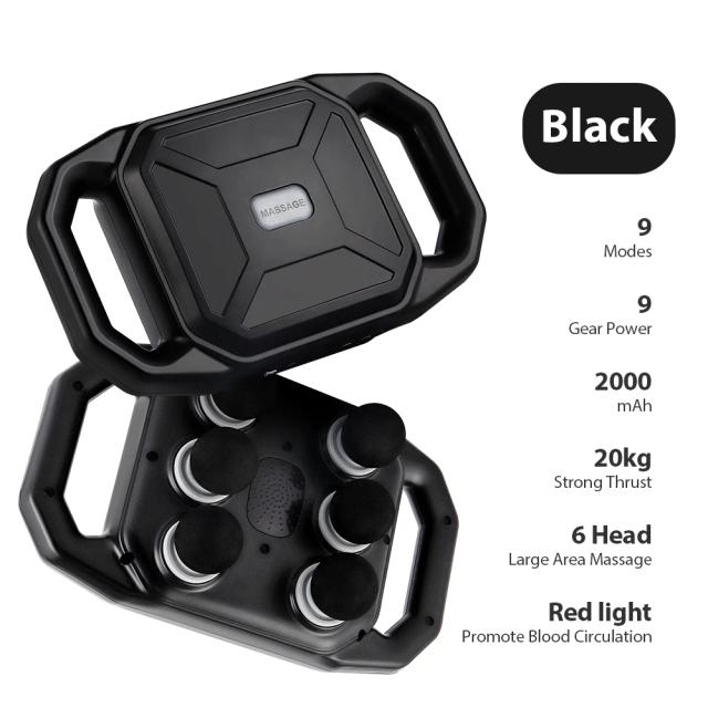Massageador Muscular de Alta Frequência para Relaxamento Profundo em Braços, Cintura, Pescoço e Ombros