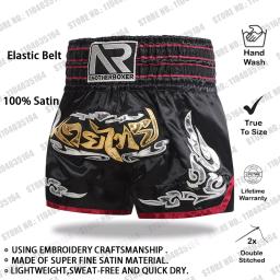 Calções de Boxe Masculino e Feminino, Roupa de Treino Artes Marciais, Calções Kick Boxing, Agarra Ginásio, Gaiola Kickboxing, Calças Lutadoras, Muay Thai - Image 3