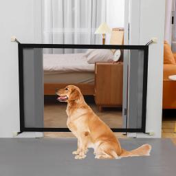 Cerca de segurança isolada para cães, Barreira portátil, Malha respirável, Cerca melhorada, Pet Separation Guard, Cerca criptografada - Image 1