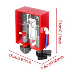 Caixa de água para aquário, acessórios para bomba de ar, acrílico, silencioso, bricolage, ajustável, caixa de computador - Image 6