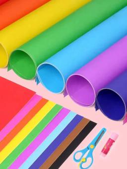 Cartão Colorido para Impressão Artística, Papel Artesanal, Materiais de Produção, Embalagens para Pintura e AR, 60 Folhas por Embalagem - Image 5