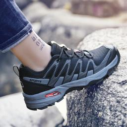 Sapatos de caminhada ao ar livre para homens, botas de trekking, tênis de escalada, caminhadas esportivas, jogging respirável, turismo de campismo, novo - Image 3