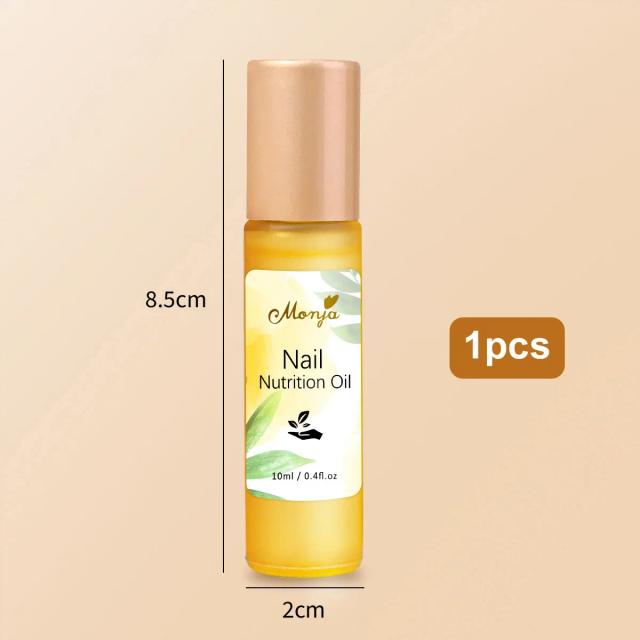 Óleo Nutriente de 10ml para Reparação de Cutículas e Bordas, Caneta Suavizante para Manicure em Sua Loja de Beleza