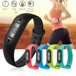 Smart Digital Relógio de Pulso, Pedômetro LCD, Corrida, Caminhada, Calorie Counter, Esportes, Pulseira Display, Fitness Gauge, Step Tracker, Novo - Image 1