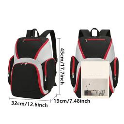 Mochila esportiva leve impermeável para homens, Saco de transporte de futebol para basquete, Saco de escola de grande capacidade - Image 6