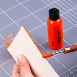 Borda de couro tinta óleo, vestir casacos cor, bordas acabamento suprimentos, DIY artesanato couro sapato bordas pigmento, 30ml - Image 2