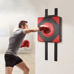 PU Leather Boxing Target para adultos e crianças, Sacos de Perfuração, Parede Target, Taekwondo, Training Sandbags, Artes Marciais, Karatê, Fitness - Image 2