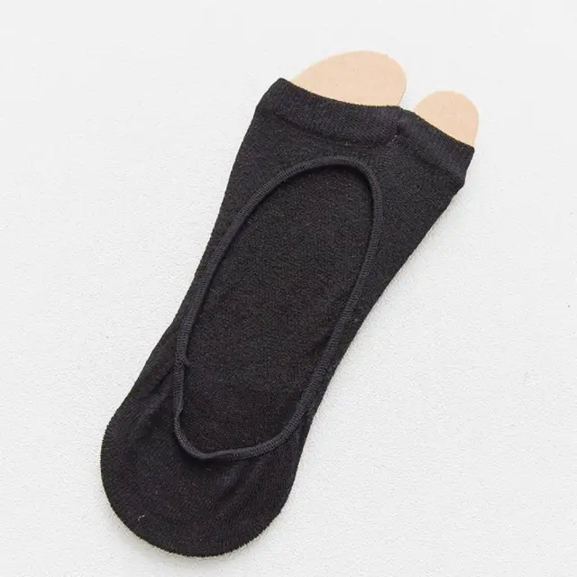 Meias de Algodão Respirável para Verão com Design Split Toe - Tamanhos EUR 35-40