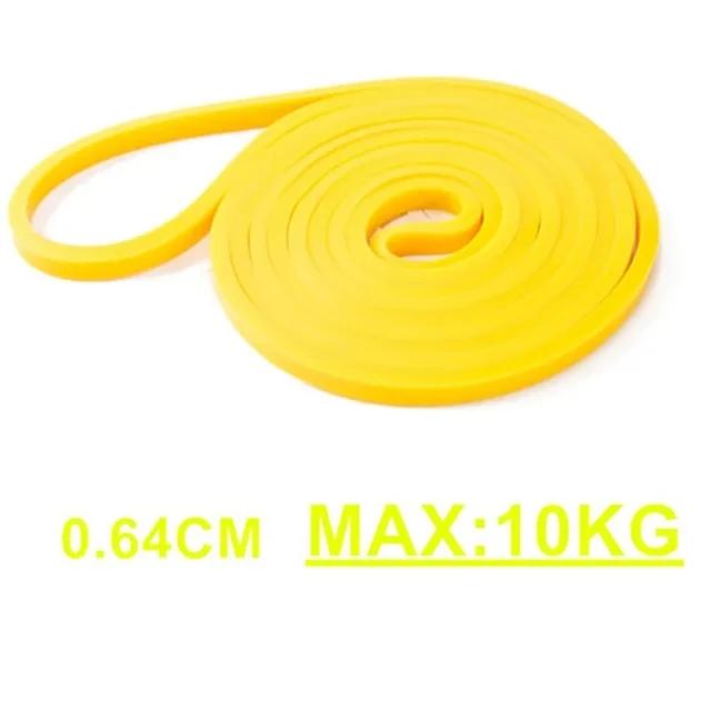 Banda de resistência resistente látex esportes cinto elástico puxar para cima faixas de assistência para pilates treino para fora forma fitness corpo casa ginásio - Image 1