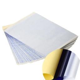 10/20/50/100 unidades de papel de transferência de tatuagem tamanho A4 estêncil de tatuagem papel térmico para acessórios de máquina de transferência de tatuagem - Image 3