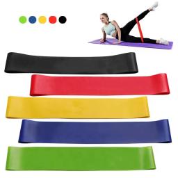 Bandas elásticas de resistência TPE Fitness esporte Loop de borracha Treinamento de força Cinto expansor de treino Yoga casa, equipamento de ginástica - Image 1