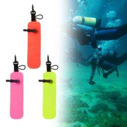 Mergulho Surface Marker Bóia com Clip, Tecido De Nylon, Alta Visível, Inflável Bóia De Mergulho, Atividades Subaquáticas, Acessórios - Image 4