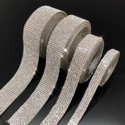Auto-adesivo cristal strass adesivo, fita do diamante, DIY artes artesanato, carro e decoração do telefone, Dropshipping - Image 2