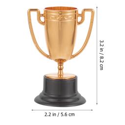 8/10/16/20 pçs mini plástico ouro recompensa troféu copo medalhas de futebol prêmio copo cedo educacional mini troféu copo presentes de futebol - Image 5
